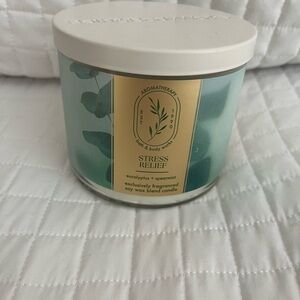 Bath & Bodyworks Aromatherapy Stress Relief Candle